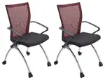 Office Nesting Chairs - 2 Pack