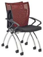 Office Nesting Chairs - 2 Pack