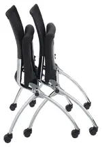 Armless Nesting Chairs - 2 Pack