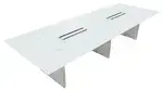 Glass Top Conference Table