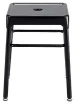 Small Backless Metal Stool