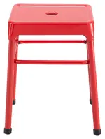 Small Backless Metal Stool