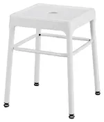 Small Backless Metal Stool