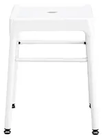 Small Backless Metal Stool