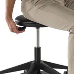 Lab Stool with Wheels