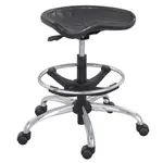 Rolling Backless Stool
