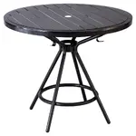 Round Metal Outdoor Table