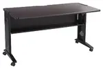 Mobile Desk with Shelf