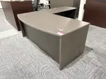 Bow Front L-Shaped Desk
