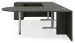 U Shaped Peninsula Standing Desk