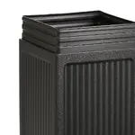 Outdoor Trash Can with Ashtray