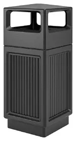 Outdoor Trash Can with Lid