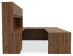 U Shaped Desk with Hutch