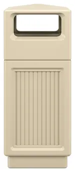 Outdoor Trash Can with Lid