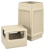 Outdoor Trash Can with Lid