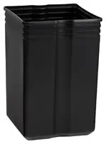 Steel Trash Can with Ashtray