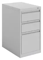 3 Drawer Metal Pedestal