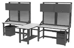 2 Person Industrial Workbench