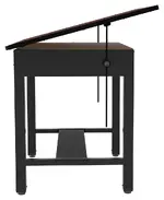 Small Drafting Table with Drawers