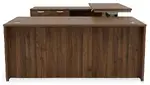 U Shaped Standing Desk with Drawers