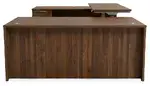 U Shaped Standing Desk with Drawers