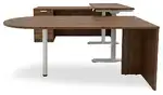 U Shaped Peninsula Standing Desk