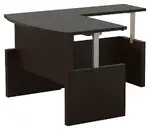 Bow Front L Shape Standing Desk