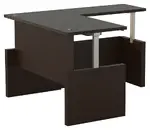 Height Adjustable L-Shaped Desk