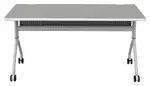 Mobile Flip Top Training Table
