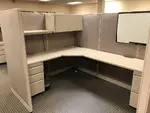Pod of 3 Haworth E Series Cubicles