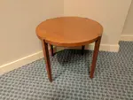 22â€ Solid Wood Round Cherry Table