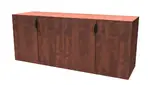 Lateral File Cabinet Credenza with Storage - Laminate Doors