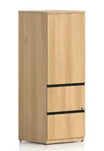 Vertical Storage Cabinet with Drawers