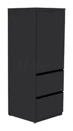 Vertical Storage Cabinet with Drawers