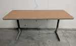 Haworth Oak Laminate Training Table