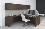 Two Person Desk with Storage