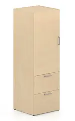 Vertical Storage Cabinet with Drawers