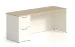 Credenza Desk with Drawers