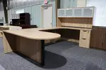 Aspen U Shape Peninsula Desk