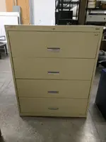 Anderson Hickey 4 Drawer Tan Lateral File Cabinet â€“ 42 Inch Wide