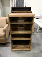 Walnut Laminate Bookshelf - 21 Inch Wide