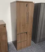 Modern Walnut Storage Tower