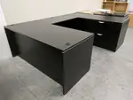 Express Office Furniture U-Shape Desk with Lateral Storage