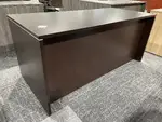 Espresso Rectangular Desk Shell