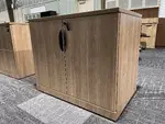 2 Door Storage Cabinet with Aspen Finish