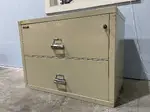 Fireking Fireproof 2 Drawer Lateral Filing Cabinet