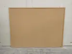 48x36 Quartet Bulletin Board with Wood Frame