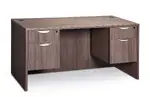 Rectangular Desk with Drawers