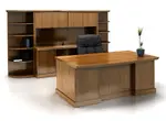 Solid Wood Executive Desk