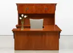 U-Shape Kuebler Series Computer Workstation Desk with Hutch